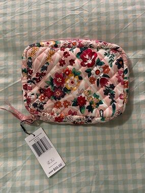 NWT Vera Bradley Zip Around Jewelry Folio in Prairie Paisley